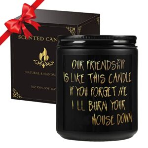 Gifts for Women Men, Birthday Gifts for Women, Soy Scented Candles Gifts for Her, Mom, BFF, Best Friends, Girlfriend, Sister