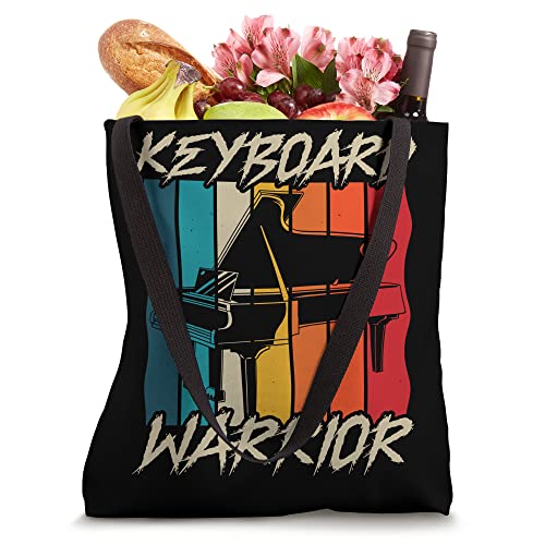 Keyboard Warrior Piano Player Musician Pianist Music Tote Bag