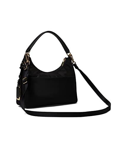 TUMI Voyageur Adelaide Hobo Crossbody - Black/Gold