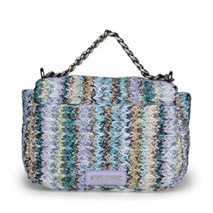 Steve Madden Prism Woven Crossbody, Lilac