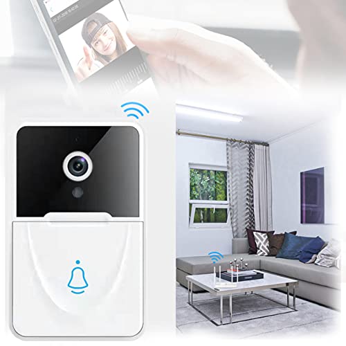 Ring Doorbell Camera Wireless with HD Video, 65° View, Electrical Equipment, Ring Video Doorbell with Night Vision,Two Way Audio,Home Security System, Rechargeable WiFi Doorbell