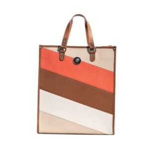 trendy, stylish, and fashionable chek jawa shoulder tote bag for women’s, large size – leather handbag.