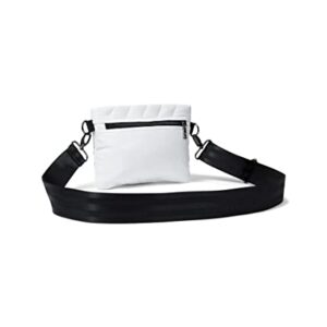 Think Royln Diagonal Bum Bag 2.0 - Medium White Patent One Size