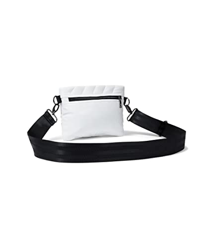 Think Royln Diagonal Bum Bag 2.0 - Medium White Patent One Size