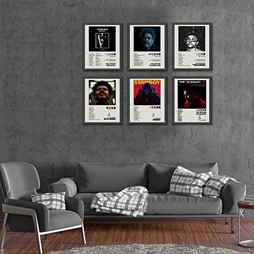 HENCT Signed Limited Posters Music Album Cover Posters Print Set of 6 Room Aesthetic Canvas Wall Art for Girl and Boy Teens Dorm Decor 8x10 inch Unframed