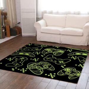 gaming rug gamer area rugs gaming controller gamepad carpets for boys bedroom living room floor mat throw rugs home decor 39*59
