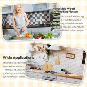 12 Pcs Thicken Bamboo Cutting Board Bulk Personalized Wood Chopping Board Customized Laser Engraving Blanks Serving Board for Wedding Mother's Day Housewarming Gift (Paddle)