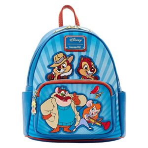 loungefly disney chip and dale rescue rangers womens double strap shoulder bag mini backpack purse…
