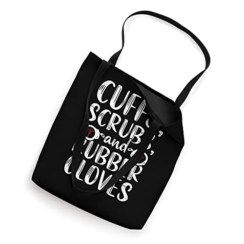 Cuffs Correctional Nurse RN Prison Nursing Medical Tote Bag