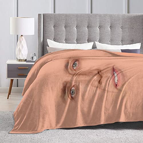 Nicolas Funny Blanket Lightweight Luxury Throw Blanket Fannel Fleece Microfiber Plush Bed Blanket Super Soft Blanket for All Season 3D Print Design 50"x40"