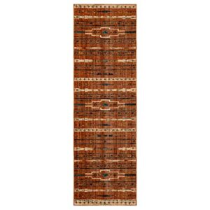mohawk home westfield 2′ 6″ x 10′ area rug perfect for dining room, entryway, hallway