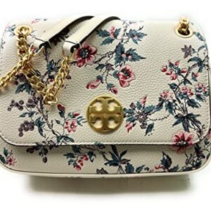 Tory Burch Willa Printed Small Shoulder Bag With Convertible Chain Strap (Lyonnaise Floral)