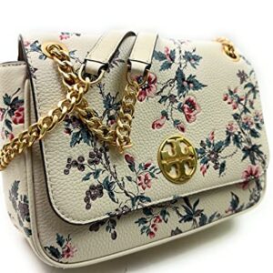 Tory Burch Willa Printed Small Shoulder Bag With Convertible Chain Strap (Lyonnaise Floral)