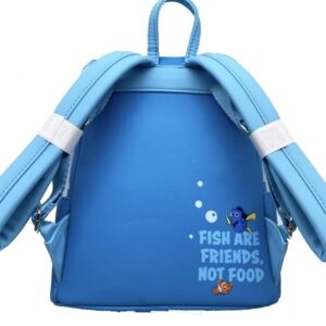 Loungefly Finding Nemo Bruce Shark Cosplay Double Strap Shoulder Bag