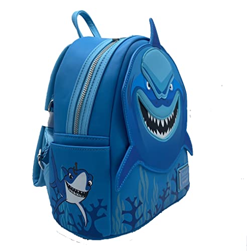 Loungefly Finding Nemo Bruce Shark Cosplay Double Strap Shoulder Bag