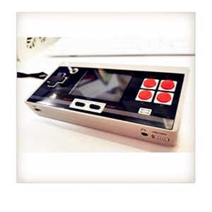 DIPIUS Portable Pocket NES Retro Handheld Video Game Console Compatible with 72-pin Card 2.8-inch Screem Handheld Game Console