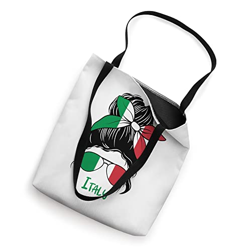 Italian Girl Italy girl Italia woman flag Tote Bag