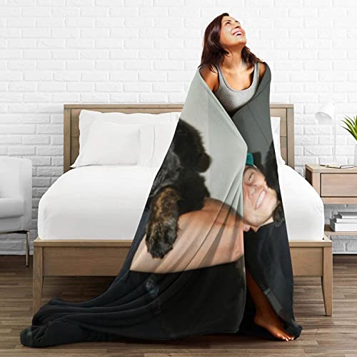 Drew Starkey Ultra-Soft Micro Fleece Throw Blanket Warm Comfortable Versatile Blanket for Sofa and Travel