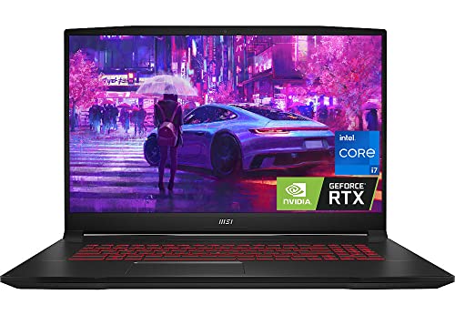 MSI 2023 Newest GF76 17.3" 144Hz FHD Gaming Laptop, Intel Core i7-12700H(> R9 6900HX), NVIDIA GeForce RTX 3060, 64GB RAM, 2TB NVMe SSD, WiFi 6, Webcam, Backlit KB, HDMI, RJ45, +CUE Accessories