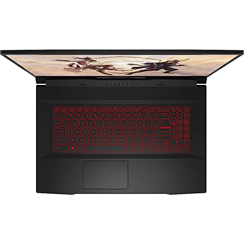 MSI 2023 Newest GF76 17.3" 144Hz FHD Gaming Laptop, Intel Core i7-12700H(> R9 6900HX), NVIDIA GeForce RTX 3060, 64GB RAM, 2TB NVMe SSD, WiFi 6, Webcam, Backlit KB, HDMI, RJ45, +CUE Accessories