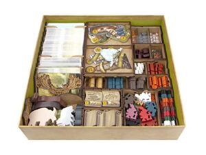 towerrex storage organizer for everdell and expansions – storage for everdell – organizer kit token box card insert
