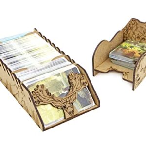 TowerRex Storage Organizer for Everdell and Expansions - Storage for Everdell - Organizer Kit Token Box Card Insert