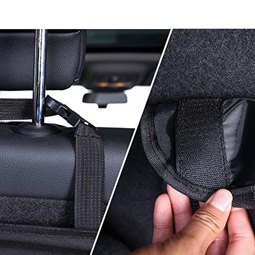 AXSDXA Trunk Organizers Car Trunk Backseat Organizer, Large SUV Hanging Storage Bag, Space Saving Organizer for Car Truck Van RV(42 x 21 inch)