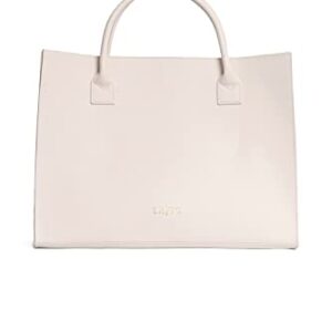 MODERN VEGAN TOTE BAG - Fluent French (Ivory)