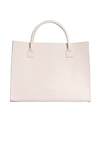 MODERN VEGAN TOTE BAG - Fluent French (Ivory)