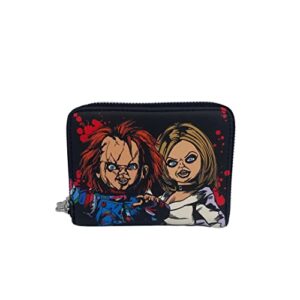 loungefly bride of chucky zip around wallet