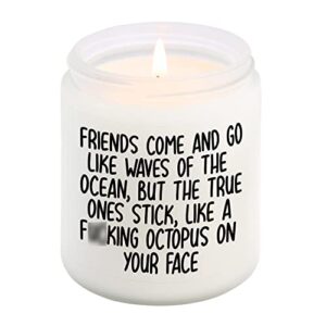 dear friend, best friends, friendship gifts for women friends, coworker, friends gifts – funny birthday, mothers day gifts for good friends, long-distance friend – friends theme, best friend candle