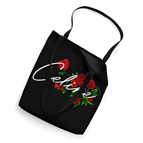 Celine T-Shirt Floral Rose Celine Name Birthday Shirt Gift Tote Bag