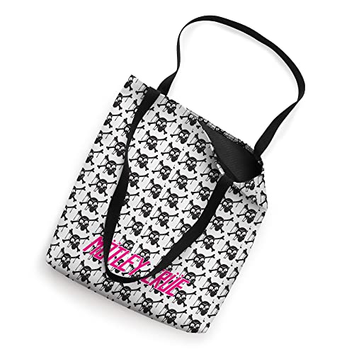 Mötley Crüe – Pink Logo Skulls Tote Bag