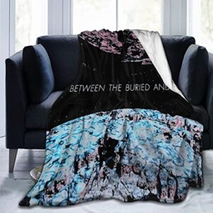 between the buried and me the parallax ii future sequence blankets soft flannel fleece throw blankets for couch sofa bedding living room