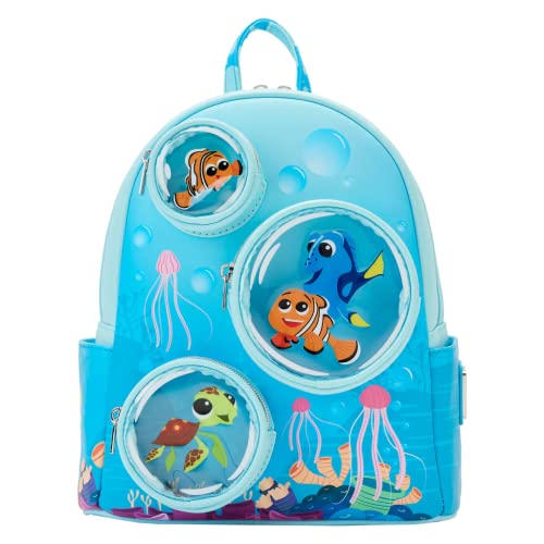 Loungefly Finding Nemo 20th Anniversary Bubble Pocket Double Strap Shoulder Bag