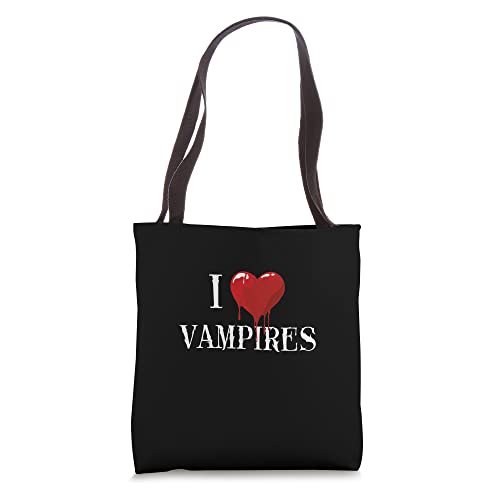 I Just Love Vampires Creature Vampire Dracula Tote Bag