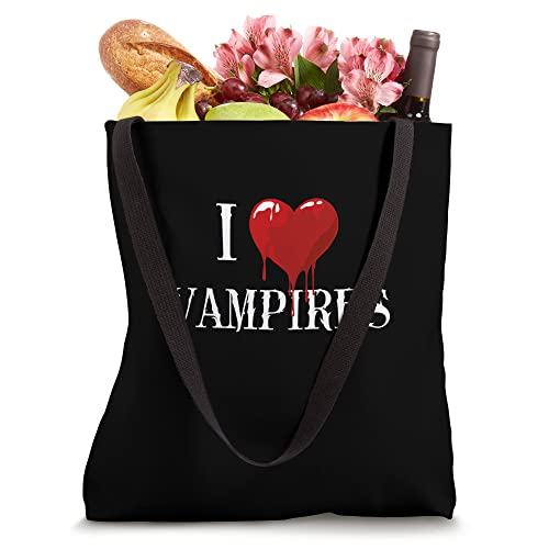 I Just Love Vampires Creature Vampire Dracula Tote Bag