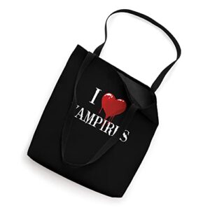 I Just Love Vampires Creature Vampire Dracula Tote Bag