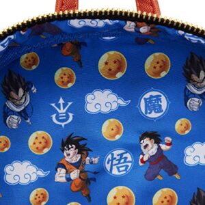 Loungefly Dragon Balls Z Triple Pocket Backpack