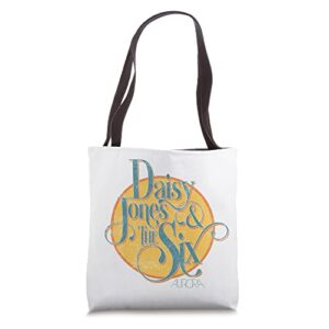 daisy jones & the six – vintage circle logo tote bag