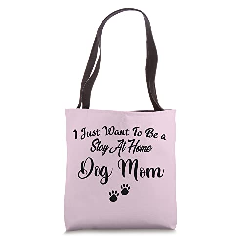 Funny Dog Mom Puppy Pup Lover Mother Girl Woman Tote Bag