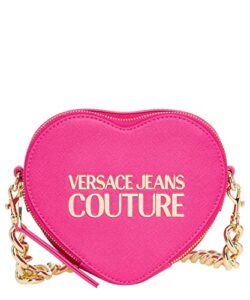 versace jeans couture women clutch bag fuchsia