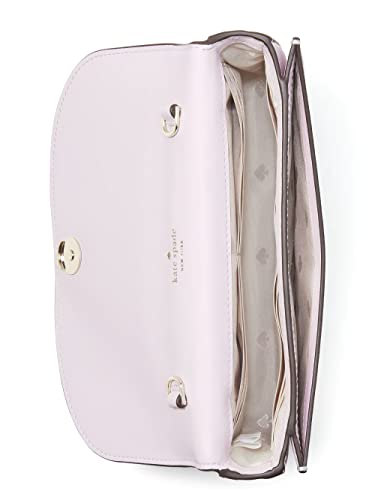 Kate Spade Kristi Wallet On String Leather Crossbody Bag Purse Handbag (Pale Amethyst)