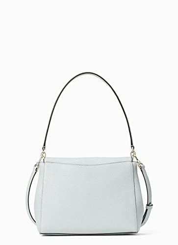 Kate Spade NY Pebbled Leather Medium Flap Shoulder Bag in Hazy Morning