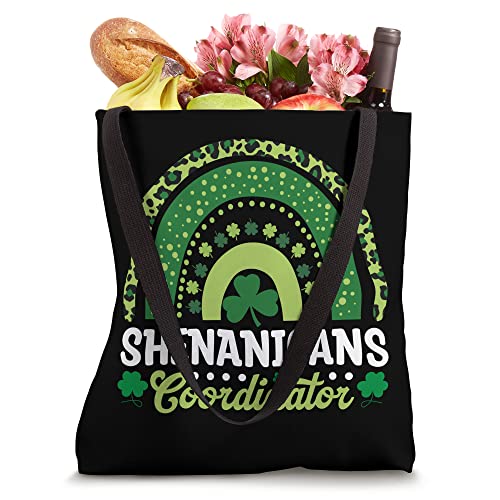 St Patricks Shenanigans Coordinator School Funny Teacher Tote Bag