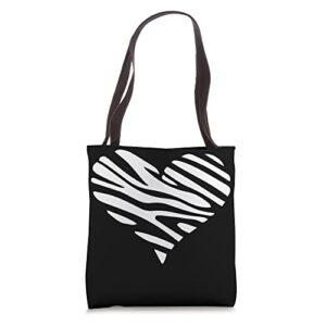 zebra heart t-shirt – rare disease day 2023 tote bag