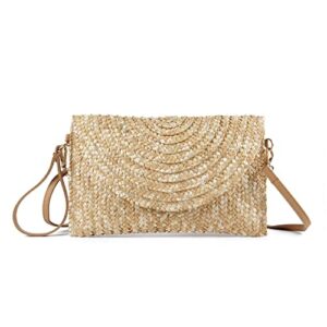 lui sui straw clutch purse bags for women summer beach purse woven straw shoulder bags beach clutch bags
