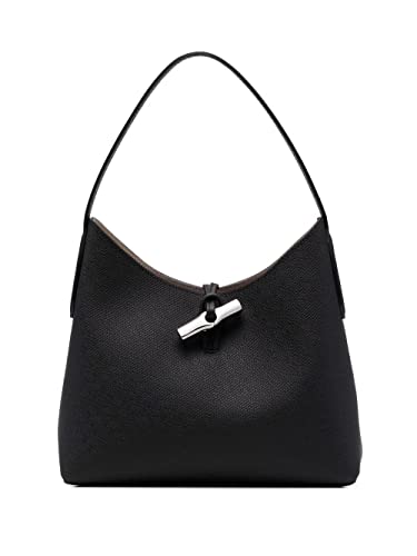 Longchamp "Roseau Essential Leather Hobo Shoulder Handbag