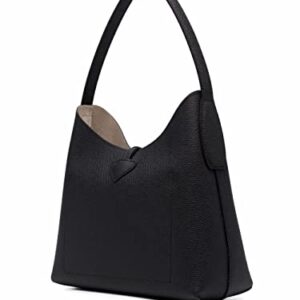 Longchamp "Roseau Essential Leather Hobo Shoulder Handbag