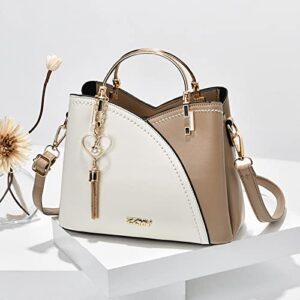 ketors bag for women leather purses handbags tote large capacity handbag multiple pockets concealed carry fashion womens bag